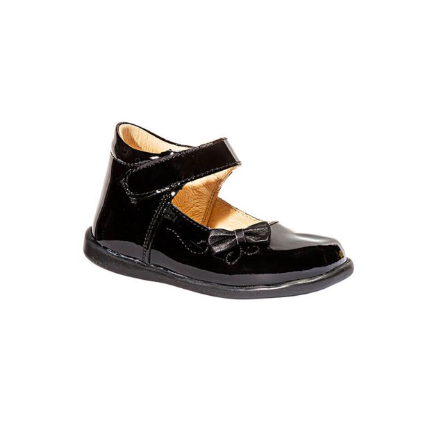 Zapatos CASUALES VESTIR Leon Kinder NIÑA NEGRO CHAROL 399