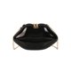 thumbnail image 4 of Bolsa Labios Mujeres PVC Cadena Mensajero Hombro Fiesta Embrague (Negro) JShteea  Para Estrenar, 4 of 8