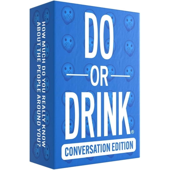Do or Drink Let's Get Personal Icebreaker Card Games Drinking Games for Adults with 250 Cards