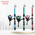 thumbnail image 3 of 1.8m Fishing Pole Set Full Kits With Telescopic Fishing Rod And Spinning Reel , Fishing Rod and Reel Combo Full Kit ,Red, 3 of 9