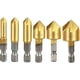 thumbnail image 1 of 6 uds cortadores de carpintería, avellanador HSS de 90°, cortador de chaflán de carburo, 6mm, 8mm, 9mm, 12mm, 16mm, 19mm, 1 of 5