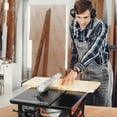thumbnail image 7 of Yeshouse 8-inch Table Saw for Jobsite, 6.7-Amp Copper Motor, Cutting Speed up to 3576RPM, 24T Blade, Compact Portable Table Saw Kit, with Sliding Miter Gauge DIY Woodworking and Furniture Making, 7 of 7