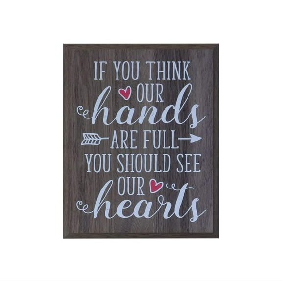 12 x 15 Wall Plaque Decor - If You Think