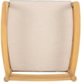 thumbnail image 6 of Outdoor Acacia Dining Armchair Set of 2, Weather-Resistant Patio Chairs with Cushions & Natural Wood Frame,Slatted Seat & Contoured Backrest,Teak Finish Chairs for Patio, Garden, Backyard, Balcony, 6 of 9