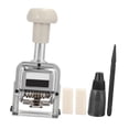 thumbnail image 2 of Rongfmy Auto Number Stamp Automatic Numbering Machine for Numbering Consecutive Date 6 Digits, 2 of 7