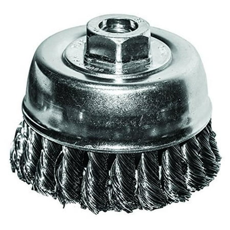 

Century Drill & Tool 76062 6 Knotted Wire Cup Brush 5/8-11 Arbor