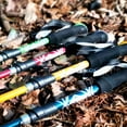thumbnail image 4 of 5 Section Outdoor Fold Trekking Pole Camping Portable Walking Hiking Stick For Nordic Elderly Telescopic Easy Put Into Bag 1 PCS, 4 of 10
