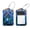 multicolored 3, variant on PhooArto 2 Pcs Luggage Tags, Giant Magnolias Painting Privacy Cover ID Label with Stainless Steel Loop and Address Card for Travel Bag Suitcase