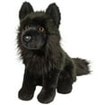 thumbnail image 3 of Vilkas Black Wolf 12 Inch Plush Toy Stuffed Animal, 3 of 3