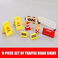 thumbnail image 3 of DEELLEEO Construction Truck Toy Push and Go Car Toys for Boys and Girls, Friction Powered Toy Car Set Include Crane Mixer Excavator Barricade Props, 3 of 6
