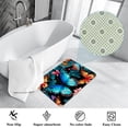 thumbnail image 3 of Butterfly Non-Slip Polyester Chair Mat Kitchen Rug Office Mat Machine Washable, 3 of 6