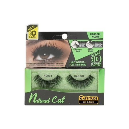 

Ebin New York Natural Cat 3D Eye Lashes-Ragdoll