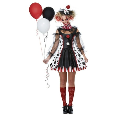 Twisted Clown Halloween Costume