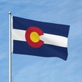 thumbnail image 2 of Flag Of Colorado Flags 3 X 5 Foot Printed Bright And Vivid Colors Flag With Two Grommets, 2 of 7