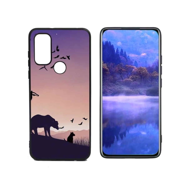 Animal-Nature-82 Phone Case, Degined for Motorola Moto G Pure Case Men Women, Flexible Silicone Shockproof Case for Motorola Moto G Pure