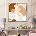 thumbnail image 3 of Designart 'One Line Drawing Of Beautiful Girl' Modern Framed Art Print, 3 of 4