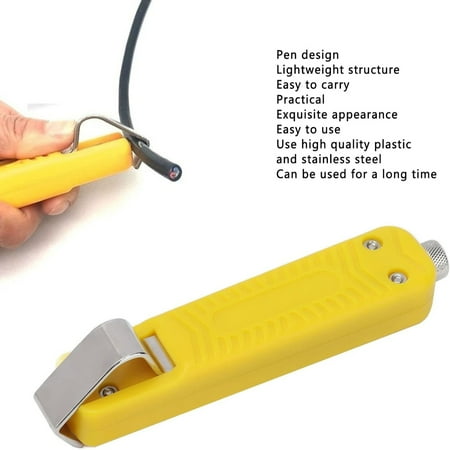 

Efficient Lightweight Portable Stainless Steel Coaxial Wire Cable Stripping Tool for Versatile and Easy-to-Use Applications