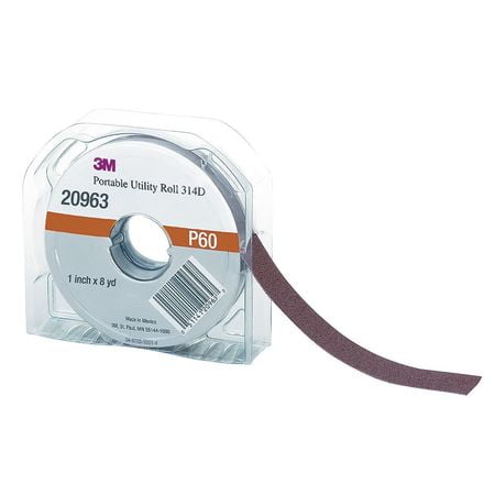 3M 20963 Abrasive Roll, Cloth, P60G