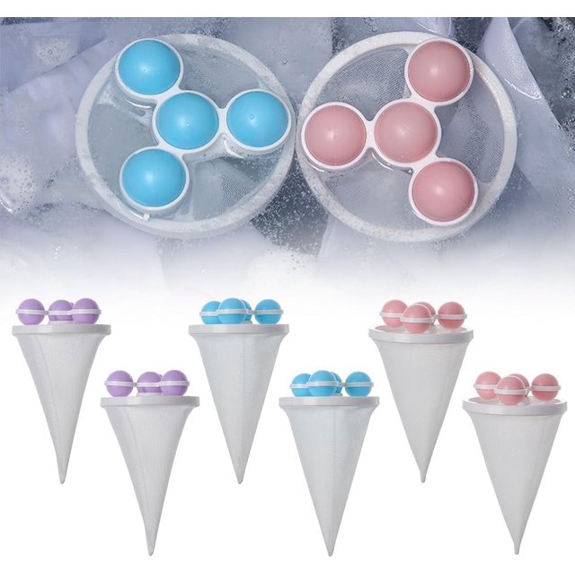 ZOUSSIQI Filet Flottant de Filtration pour Enlever les Poils, Sac en Filet de Filtre pour Machine à Laver pour Enlever les Poils d'Animaux pour la Lessive, Attrape-Charpie pour Machine à Laver, Attrape-Cheveux Réutilisable pour Lessive, Attrape-Poils d'Animaux CA919-46433