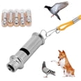 thumbnail image 4 of Silbato De Entrenamiento, Cordón Ultrasónico De Acero Inoxidable, Silbato Ultrasónico, Loro Para Perro Y Pájaro ANGGREK Otros, 4 of 8
