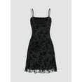 thumbnail image 3 of Floral Lace Fitted Mini Dress, 3 of 6