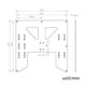 thumbnail image 5 of Accesorios para impresoras 3D Placa base de cama caliente Placa de aluminio anodizado, 5 of 7
