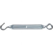 Hillman Group 321882 Flagged - Hook & Eye Turnbuckles, 0.25 in. - 20T x 7.375 in. - Pack of 5