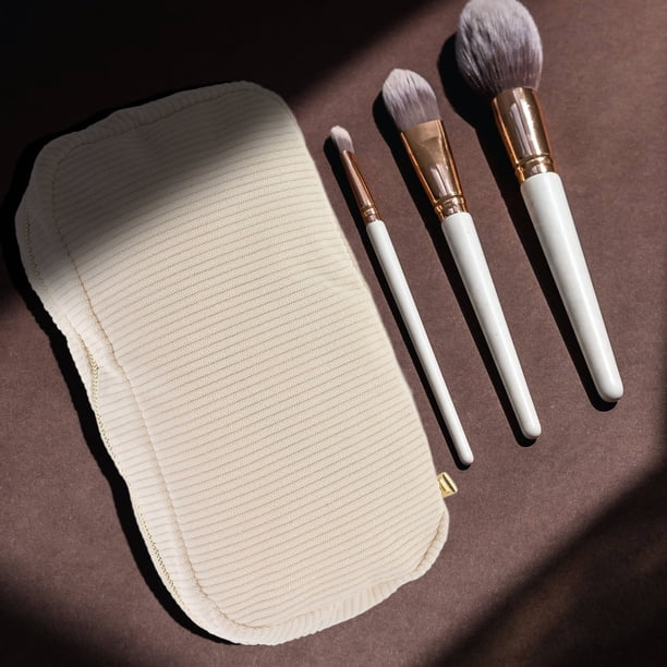 IDEANATEGRATE De Maquillaje Portátil Beige En De Para Uso En Casa Y Viajes