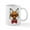 White, variant on CafePress - Hipster Fox - 11 oz Ceramic Mug - Novelty Coffee Tea Cup