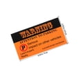 thumbnail image 2 of LOLIPPYY 100Pcs Caution Bad Parking Paper Cards with Distinctive Design for Wide Parking Scenarios, 2 of 7