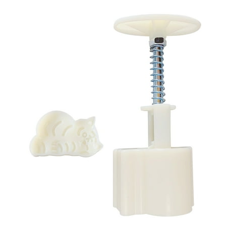 

50g Cute Tiger Shape Plastic Mooncake Molds Mooncake Mold DIY Baking Accessories
