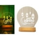 thumbnail image 3 of 2x Lámpara de noche Ramadan Mubarak decoración de en hogar luz para que creen regalos Yinane Luz de noche, 3 of 8