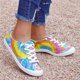 thumbnail image 5 of Zapatos de lona de corte bajo Zapatos planos casuales para estudiantes de la versión coreana perezosa de un pie Wmkox8yii  FOPL426, 5 of 5
