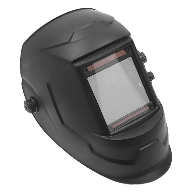 Casco de soldadura con pantalla de visualización grande, ajustable en PP, totalmente protegido, de cristal líquido, automático