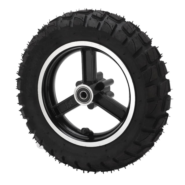 255x80 Inflatable Tire Electric Scooter Wheel Off Road Inner Outer Tire with Alloy Disc Brake Rim