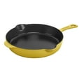 thumbnail image 1 of STAUB Pans 22 cm / 8.5 inch Cast Iron Traditional Deep Frypan, Citron, 1 of 7