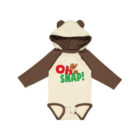 

Inktastic Oh Snap! Broken Gingerbread Boys or Girls Long Sleeve Baby Bodysuit