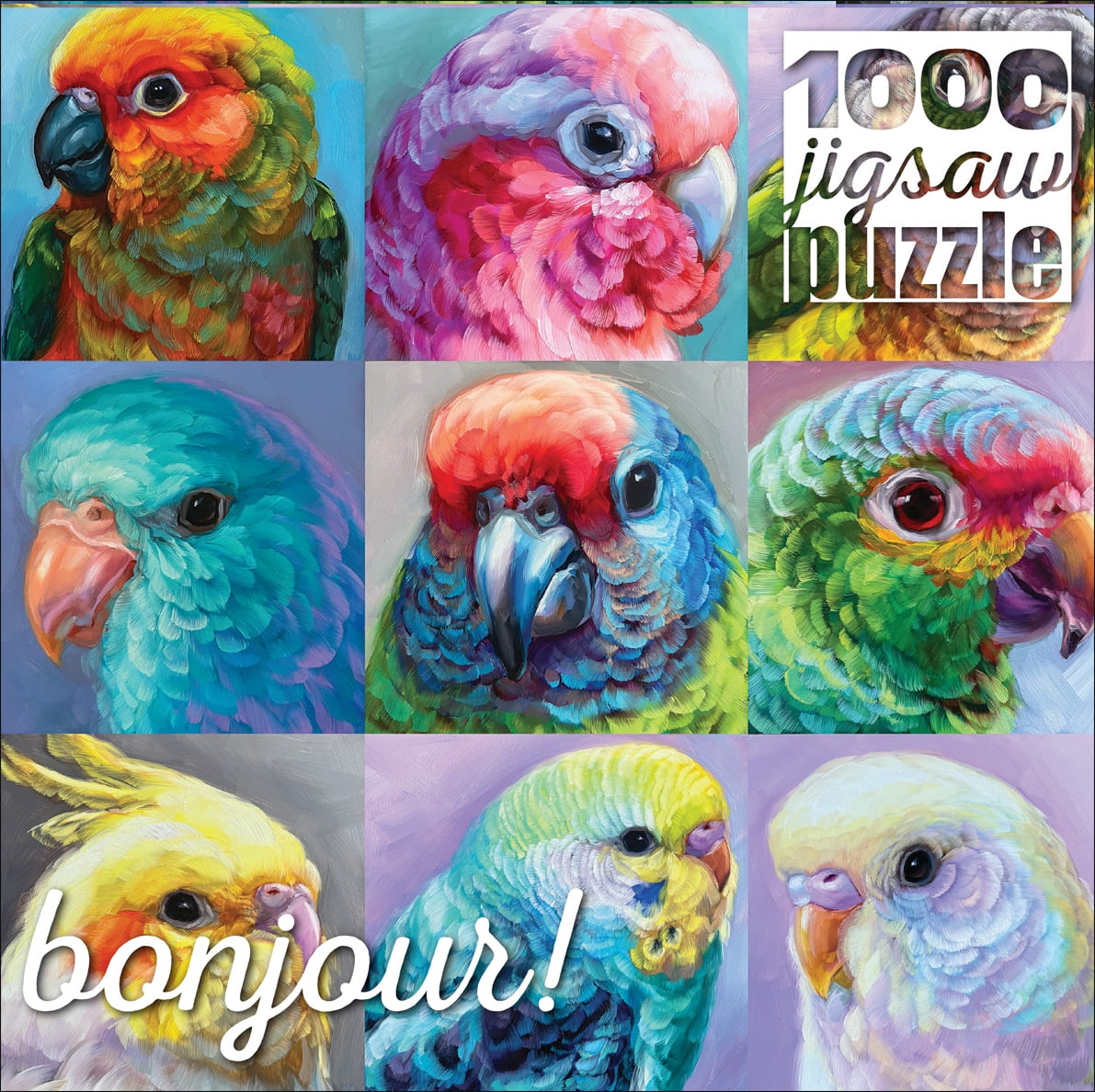 Buffalo Games 1000-Piece Parrot Perfection Interlocking Jigsaw Puzzle for Adults Ages 14+