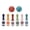 A, variant on Kids Bowling Toy Set,Indoor Outdoor Bowling Play,6 Pins 2Bowling Balls Educational Birthday Party Stockings Stuffer Gift