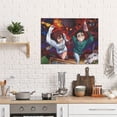 thumbnail image 4 of Anime Dandadan Canvas Decorative Poster Art Picture Painting Bedroom Painting Decor Dinner Room Living Room Posters Gift Unframe Wall Poster 16"x20", 4 of 7