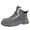 Grey, variant on Mens Snow Boots Comfortable Simplistic Thin Walking Warm Lace Up Wide Calf Boots Winter Boots Mens Shoes
