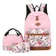 thumbnail image 1 of Guardurnaity Mochila escolar de tela Oxford para niñas con 3 lazos y bolsa, mochila escolar primaria con 3 lazos y estuche Mochilas tipo+1, 1 of 6