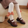 thumbnail image 6 of IROINNID Discount Girl Socks Thigh-High Socks Girls Children's Pantyhose Cute Bowknot Non-slip Keep Warm Pantyhose Bottoming Socks,White, 6 of 6