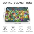 thumbnail image 2 of Plants Vs Zombies Bath Mats, Non Slip Floor Mat, Fluffy Absorbent Bath Rugs, Machine Washable Bathroom Rugs, Bath Carpet for Bathroom Floor, Shower, 2 of 8