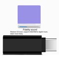 thumbnail image 4 of Biplut Audio Adapter Professional Universal Multifunctional High Fidelity Sound Stable Signal Audio Conversion Portable Type-C USB-C to 3.5mm Headphone Jack Converter for External Microphone (White), 4 of 13
