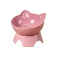 thumbnail image 2 of Generic Cat Food Bowl, Ceramic Elevated Kitten Water Bowl, Tilted Raised Pet Feeder, Anti Vomiting and Whisker Friendly Dishes, 2 of 6