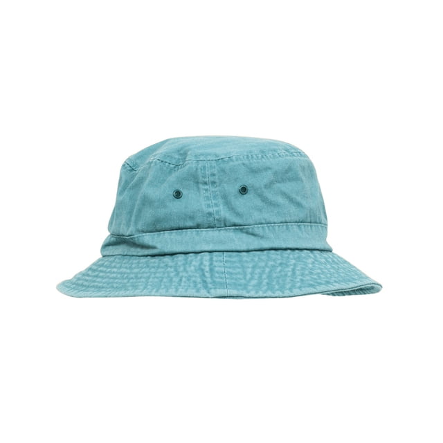Top Headwear Chapeau Seau Design Lavé, Aqua M/L