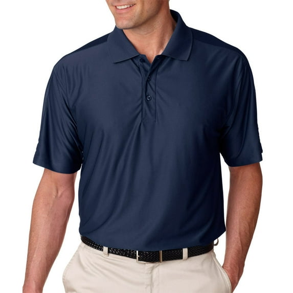 UltraClub 8415 Men's Anti-Static Polo Shirt -Navy-Small