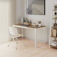 thumbnail image 4 of Costway 20"x20" Wood Grain Puzzle Mats,8-Pcs EVA Foam,Interlocking Floor Tiles for Room Beige, 4 of 8