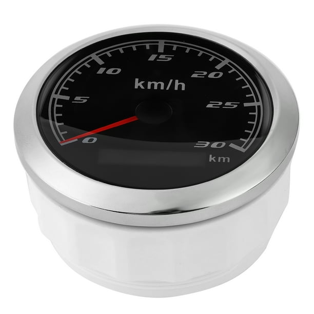 GPS Speedometer 30km/h Odometer 85mm IP67 Waterproof For Boat Car Yacht